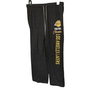 Los Angeles Lakers Women's 2020 NBA Champions Charcoal Gray Quest Sleeping Pants